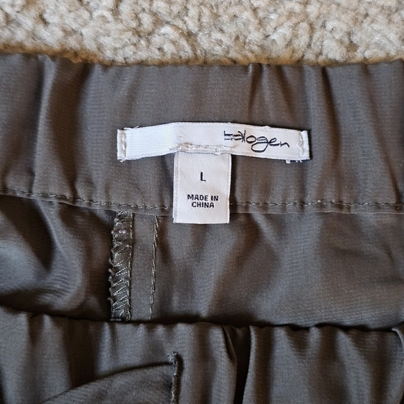 HALOGEN Women's Olive Green Cargo Pants - Picture 5 of 7